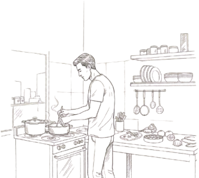 cooking is my stress buster